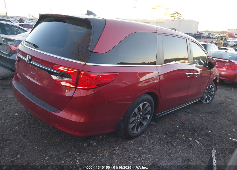 2022 HONDA ODYSSEY VIN: 5FNRL6H78NB049832