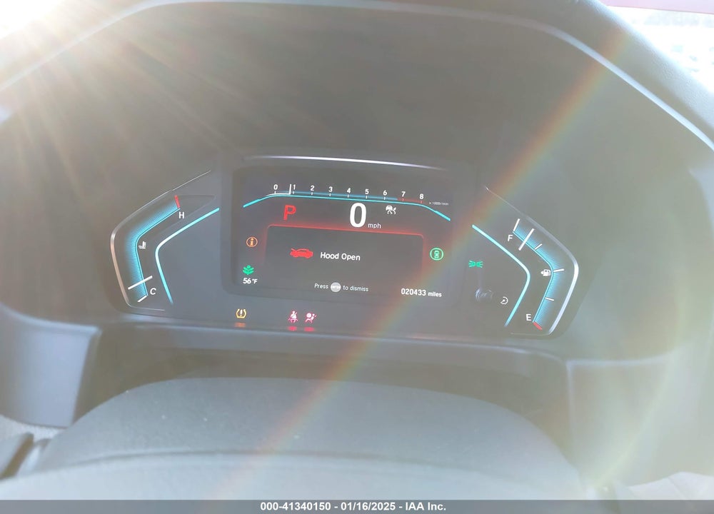 2022 HONDA ODYSSEY VIN: 5FNRL6H78NB049832
