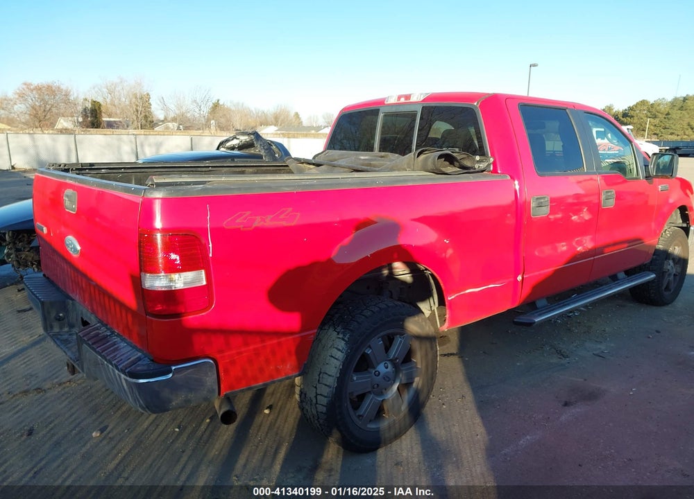 2008 FORD F-150 60TH ANNIVERSARY/FX4/KING RANCH/LARIAT/XLT VIN: 1FTPW14V28KC75779