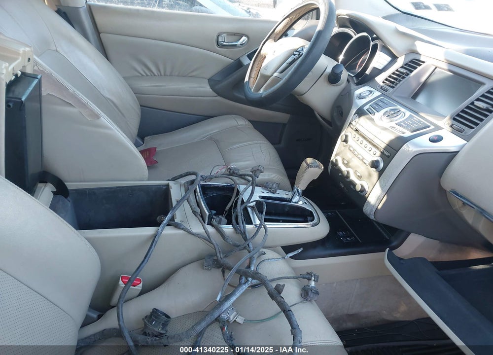 2009 NISSAN MURANO SL VIN: JN8AZ18W59W214764