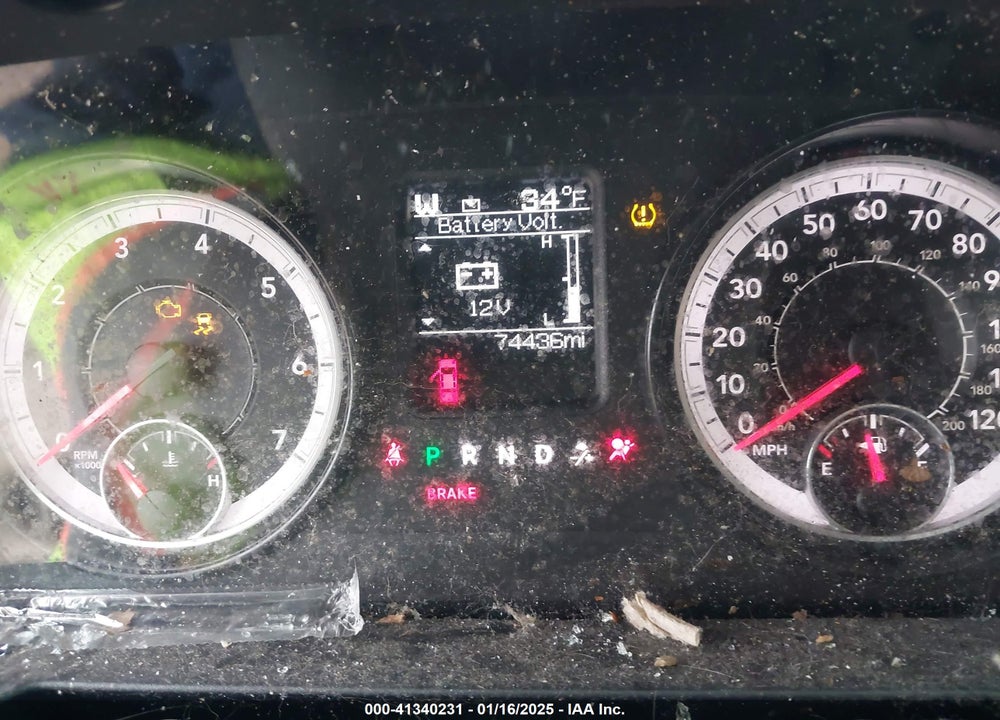 2016 RAM 1500 VIN: 1C6RR7KG5GS167959