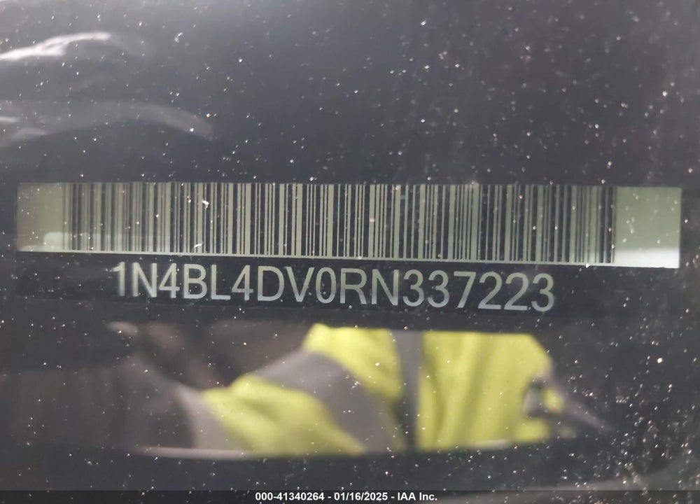 2024 NISSAN ALTIMA VIN: 1N4BL4DV0RN337223