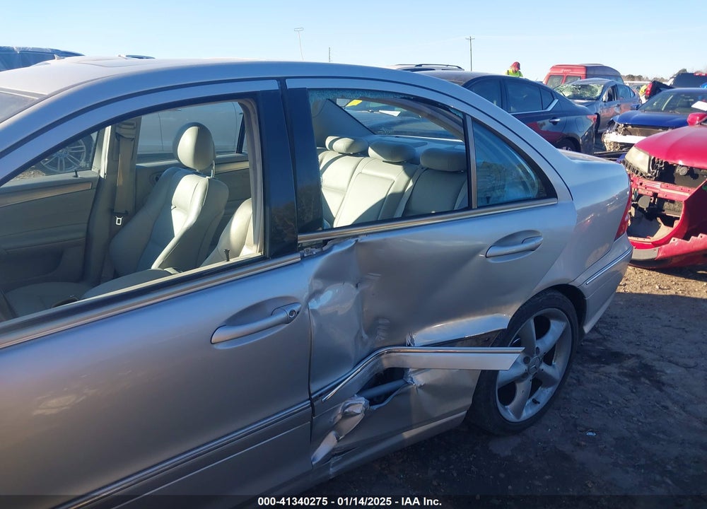 2005 MERCEDES-BENZ C 230 KOMPRESSOR SPORT VIN: WDBRF40J65A692111