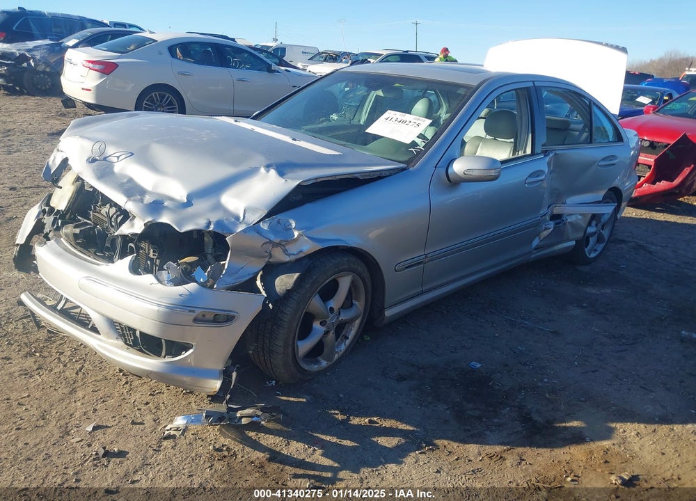 2005 MERCEDES-BENZ C 230 KOMPRESSOR SPORT VIN: WDBRF40J65A692111