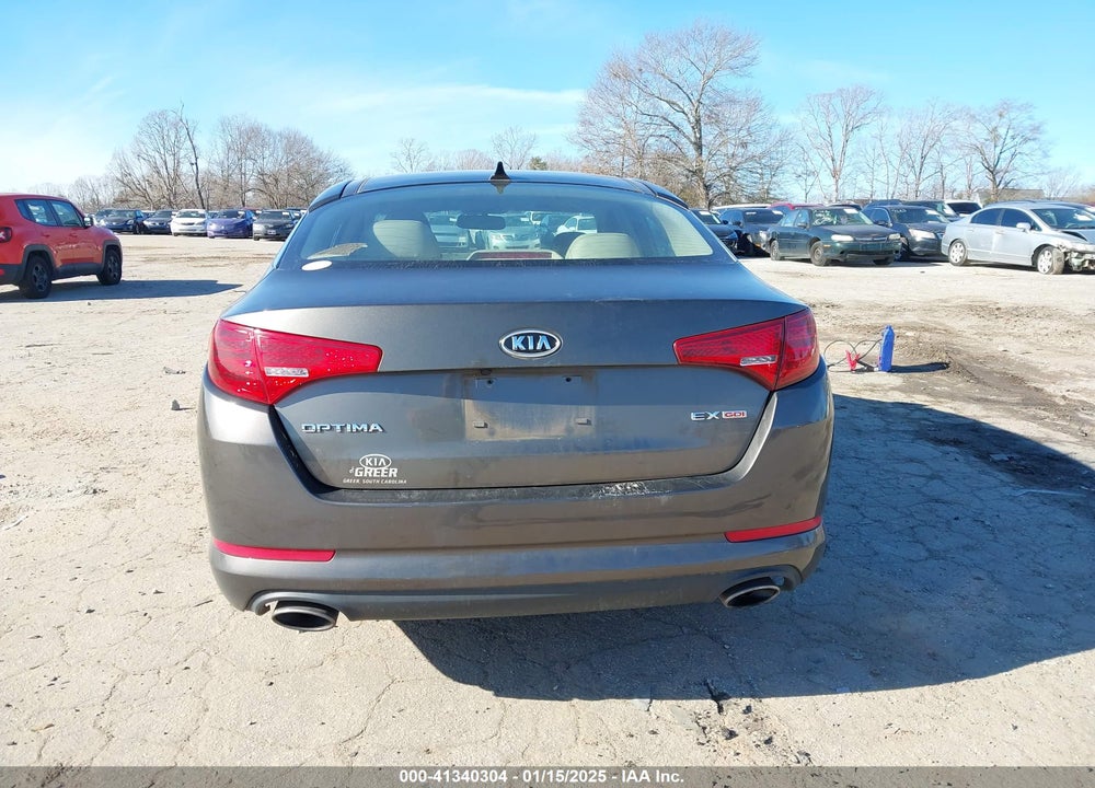 2011 KIA OPTIMA EX VIN: KNAGN4A77B5064025