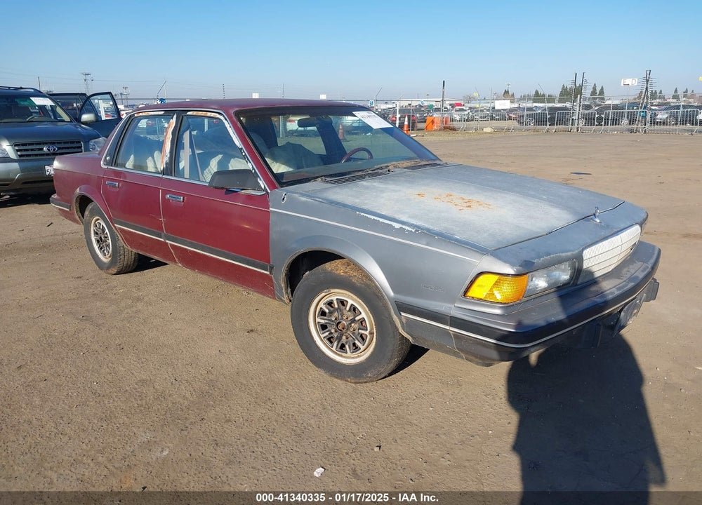 1990 BUICK CENTURY CUSTOM VIN: 3G4AH54N0LS619304