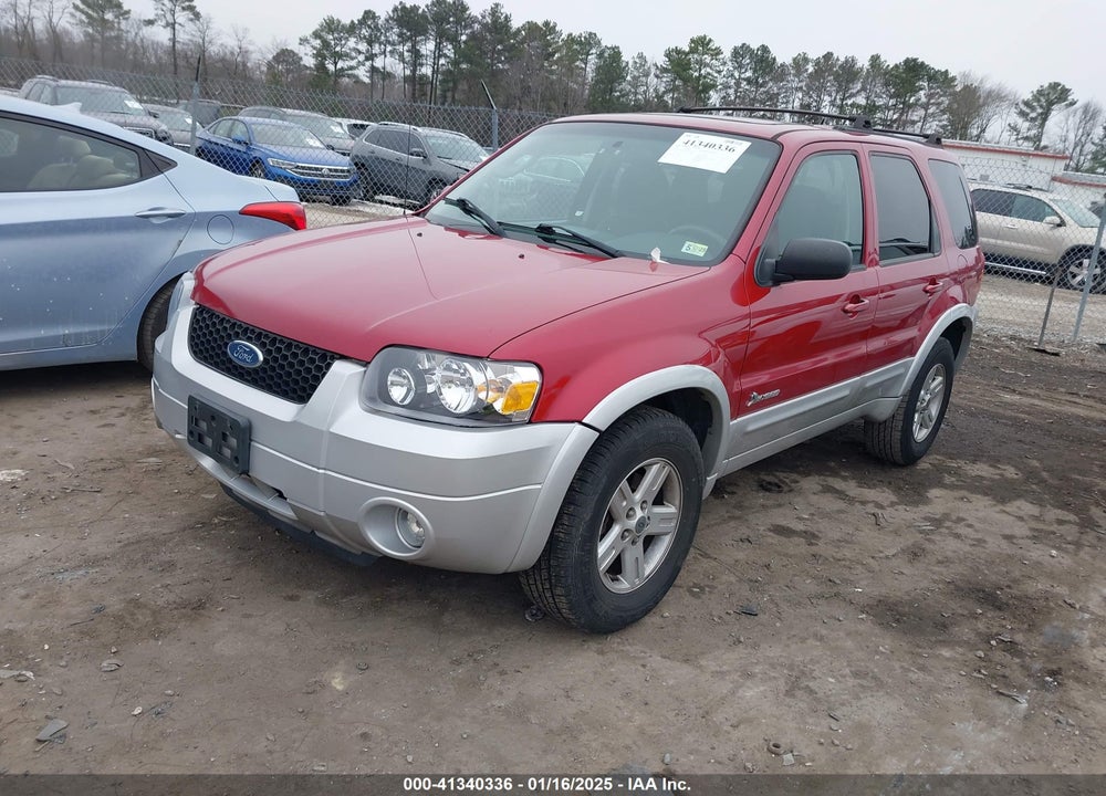 2006 FORD ESCAPE HYBRID VIN: 1FMCU95H46KD11945