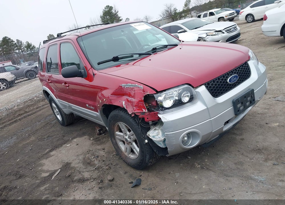 2006 FORD ESCAPE HYBRID VIN: 1FMCU95H46KD11945