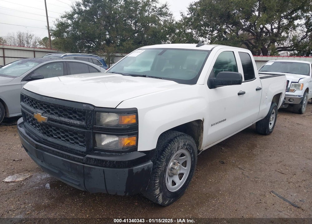 2015 CHEVROLET SILVERADO 1500 WT VIN: 1GCRCPEC9FZ235348