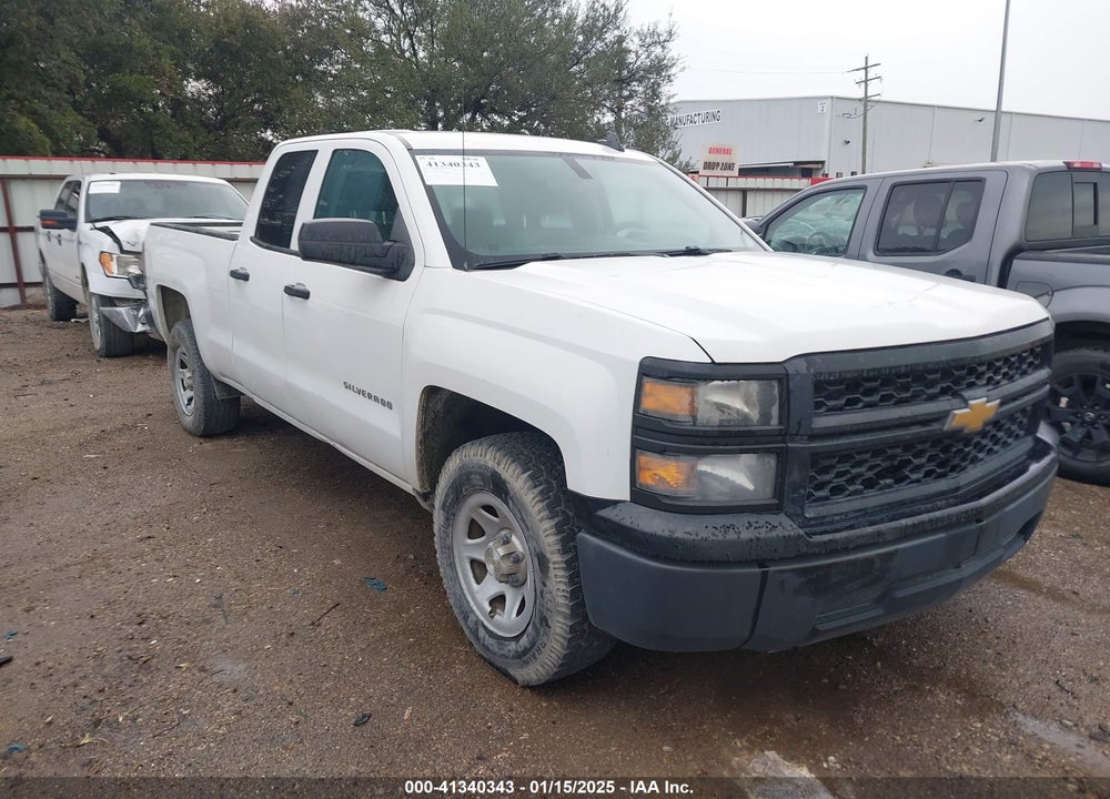 2015 CHEVROLET SILVERADO 1500 WT VIN: 1GCRCPEC9FZ235348
