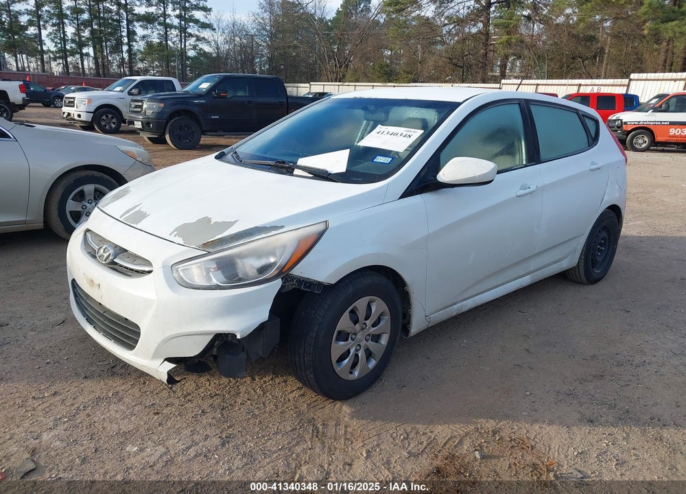 2016 HYUNDAI ACCENT SE VIN: KMHCT5AEXGU274610