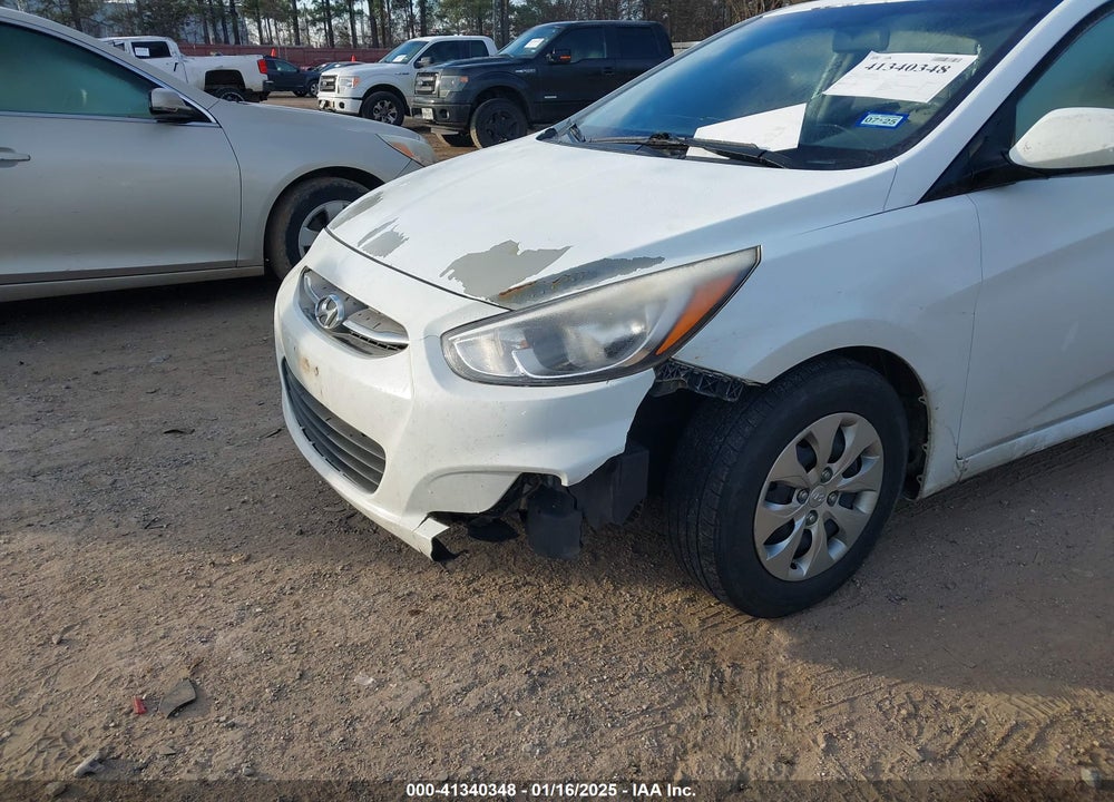 2016 HYUNDAI ACCENT SE VIN: KMHCT5AEXGU274610