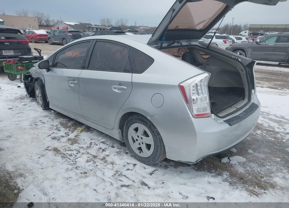 2011 TOYOTA PRIUS VIN: JTDKN3DU4B5257029