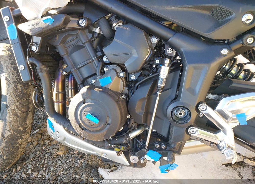 2023 TRIUMPH MOTORCYCLE TRIDENT 660 VIN: SMTL10ULXPTBK3204