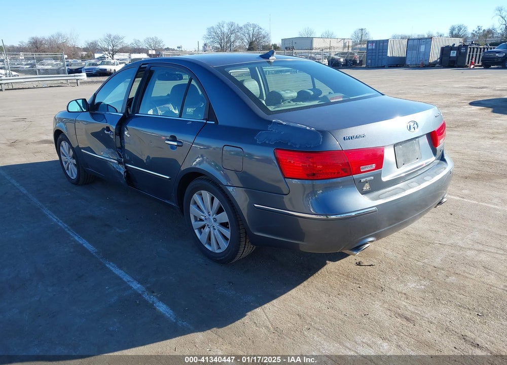 2010 HYUNDAI SONATA LIMITED VIN: 5NPEU4AF3AH615201