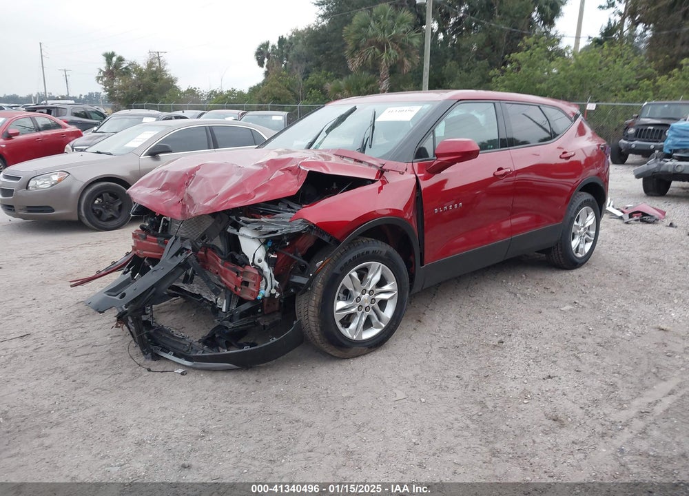 2021 CHEVROLET BLAZER FWD 1LT VIN: 3GNKBBRAXMS580230