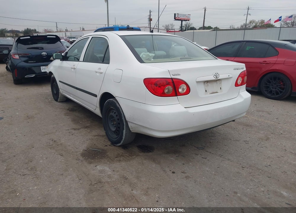 2005 TOYOTA COROLLA VIN: JTDBR32E752054657