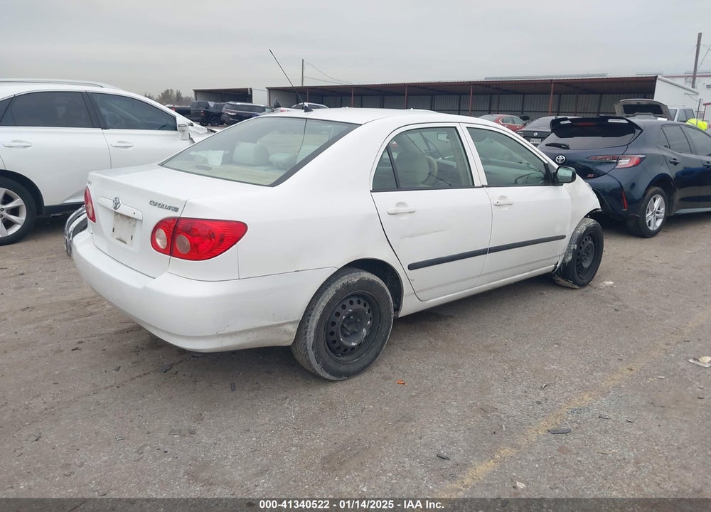 2005 TOYOTA COROLLA VIN: JTDBR32E752054657
