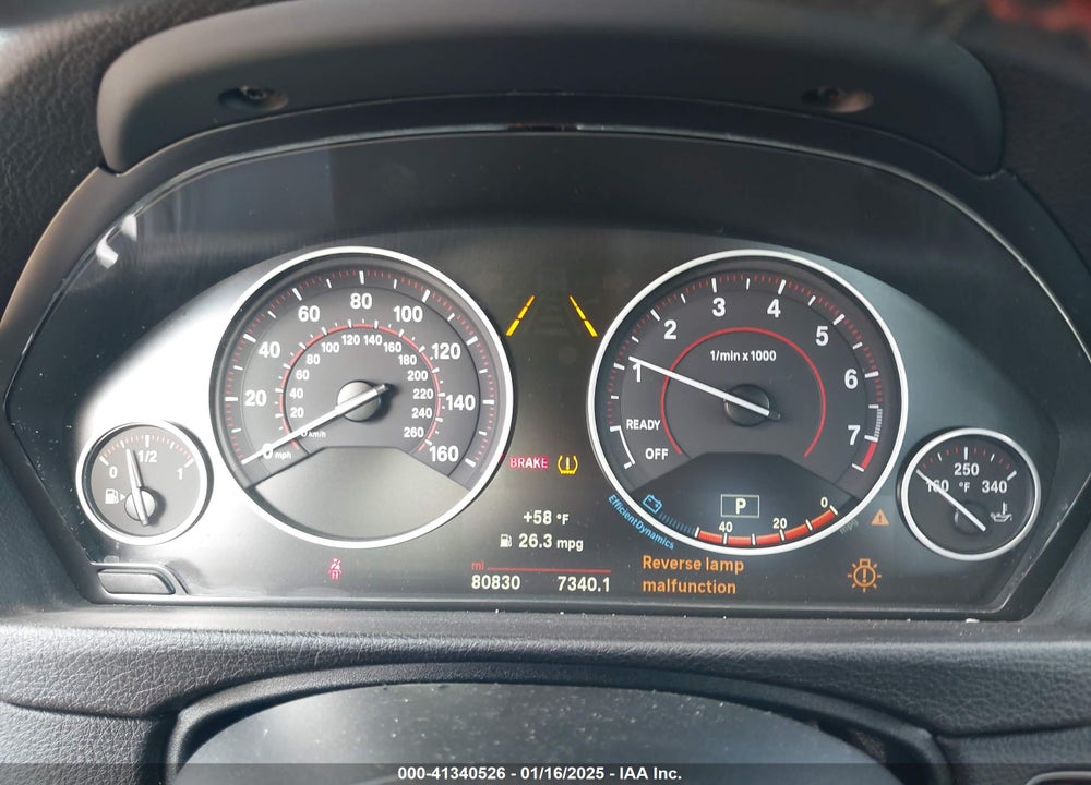 2016 BMW 340I VIN: WBA8B3C50GK383987