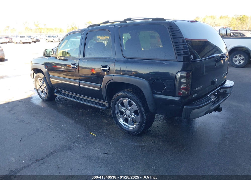 2005 CHEVROLET TAHOE LT VIN: 1GNEC13T85J189143