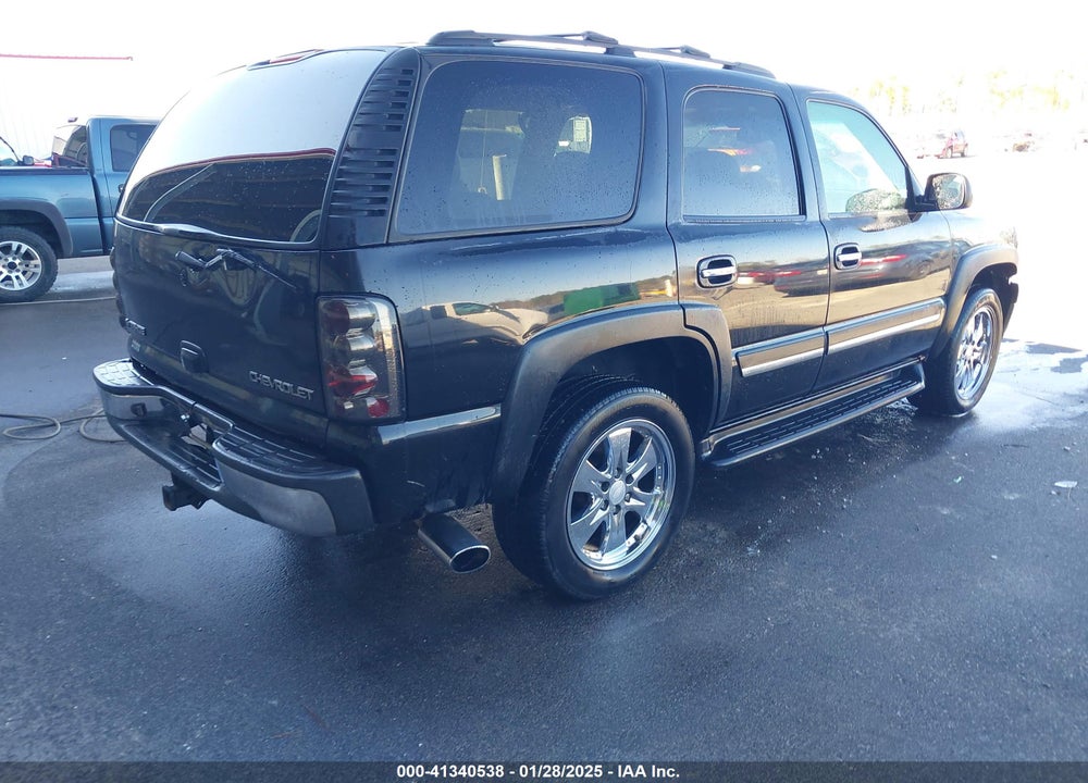 2005 CHEVROLET TAHOE LT VIN: 1GNEC13T85J189143