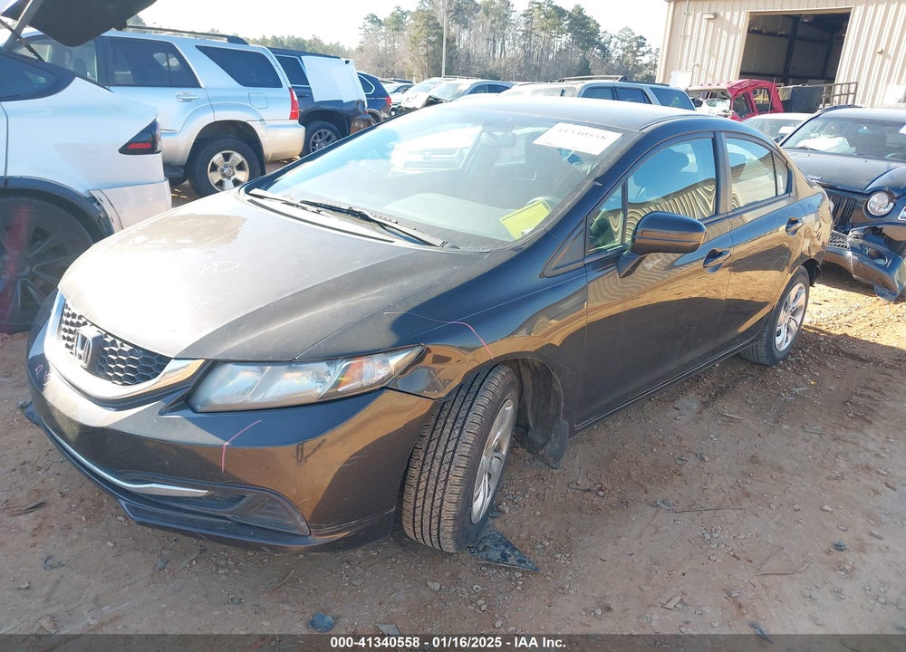 2014 HONDA CIVIC VIN: 2HGFB2F54EH517650