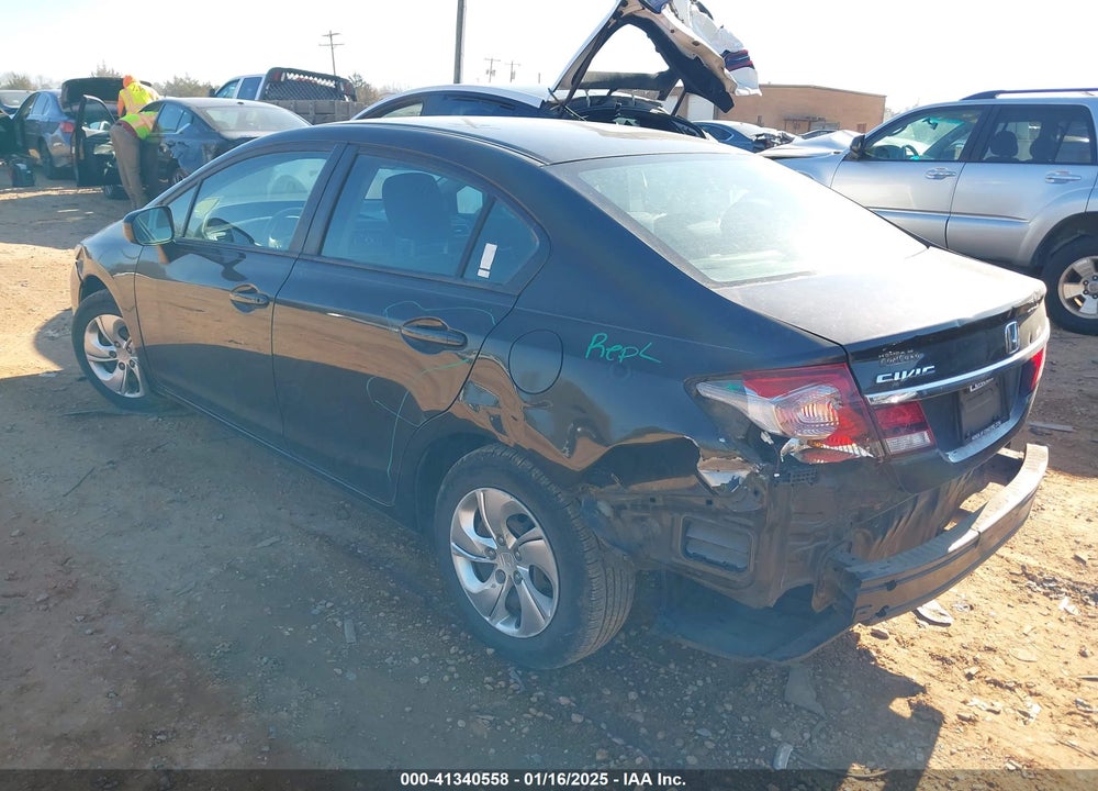 2014 HONDA CIVIC VIN: 2HGFB2F54EH517650