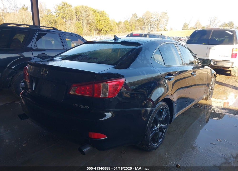 2011 LEXUS IS 250 VIN: JTHBF5C29B2101545