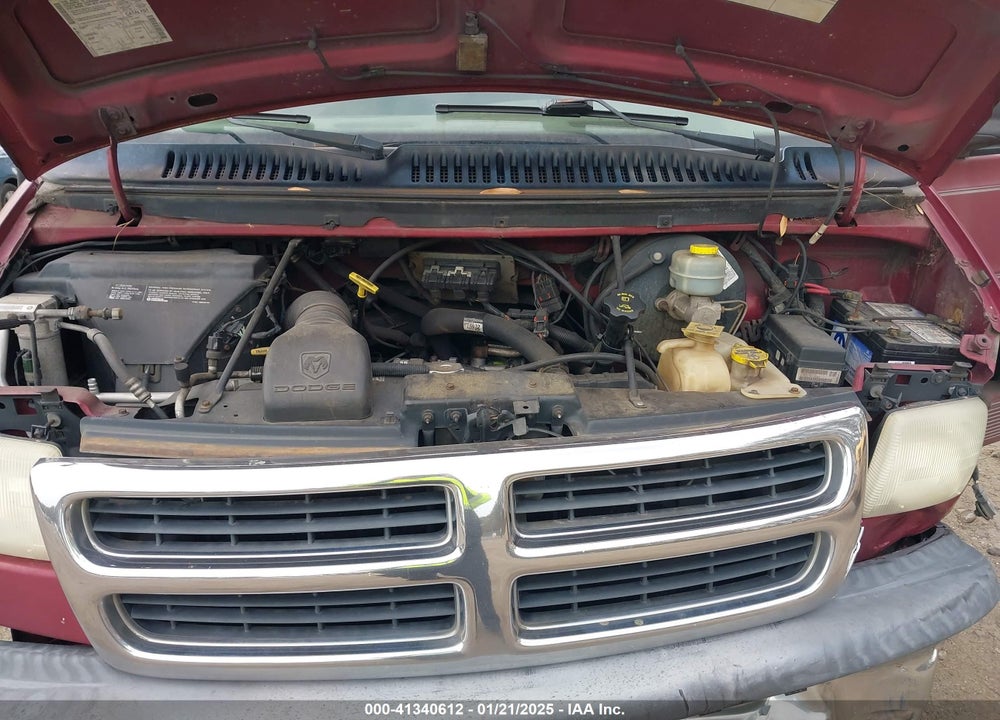 2001 DODGE RAM VAN 1500 CONVERSION VIN: 2B6HB11X11K550262