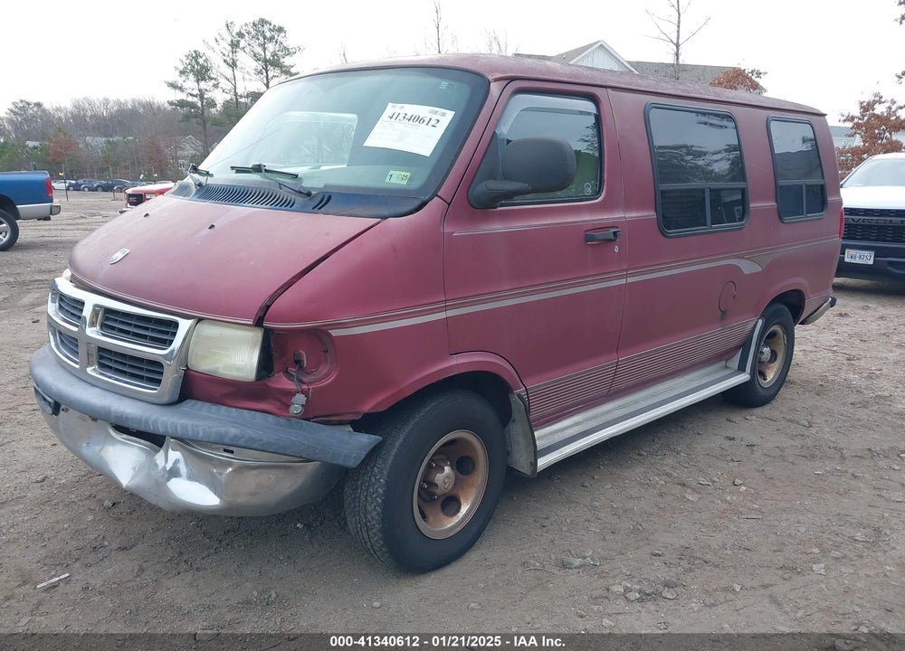 2001 DODGE RAM VAN 1500 CONVERSION VIN: 2B6HB11X11K550262