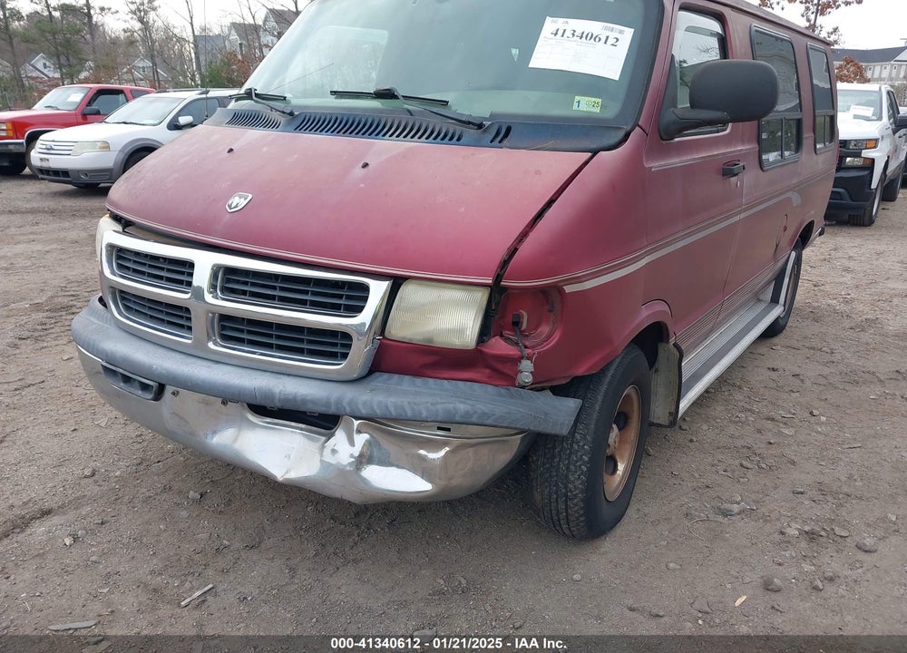 2001 DODGE RAM VAN 1500 CONVERSION VIN: 2B6HB11X11K550262