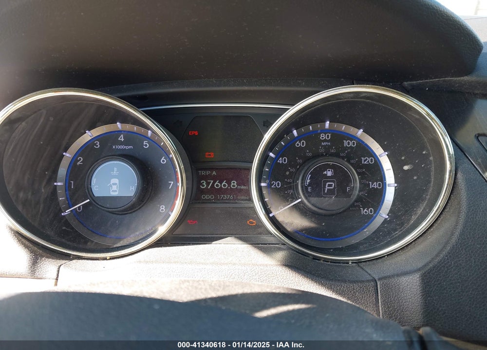 2012 HYUNDAI SONATA VIN: 5NPEC4AC9CH486666