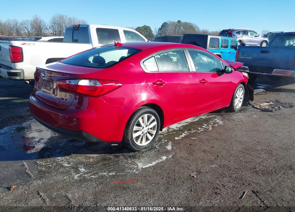 2016 KIA FORTE LX VIN: KNAFX4A65G5460880