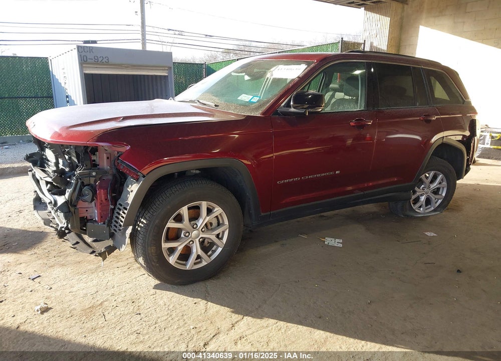2022 JEEP GRAND CHEROKEE LIMITED 4X4 VIN: 1C4RJHBG2N8504216
