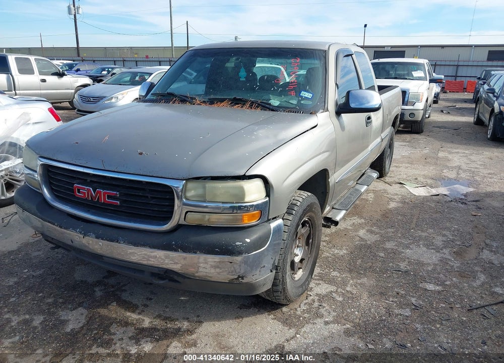 2001 GMC SIERRA 1500 SLE VIN: 1GTEK19T61Z192959