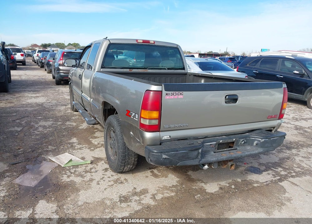 2001 GMC SIERRA 1500 SLE VIN: 1GTEK19T61Z192959