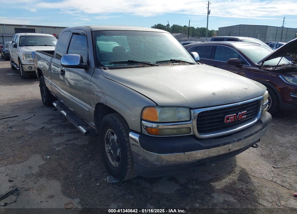 2001 GMC SIERRA 1500 SLE VIN: 1GTEK19T61Z192959