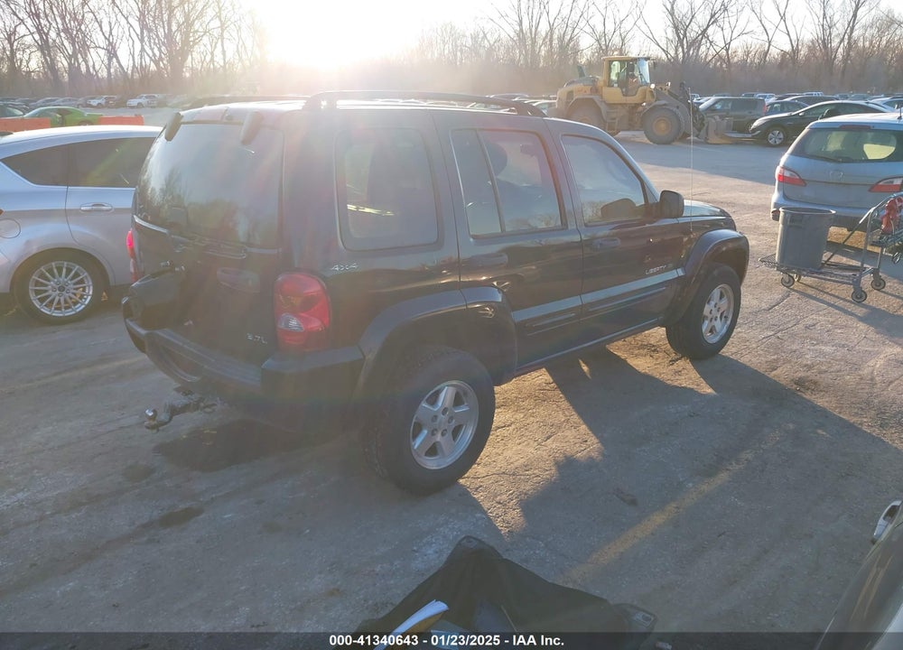 2002 JEEP LIBERTY LIMITED EDITION VIN: 1J4GL58KX2W212732