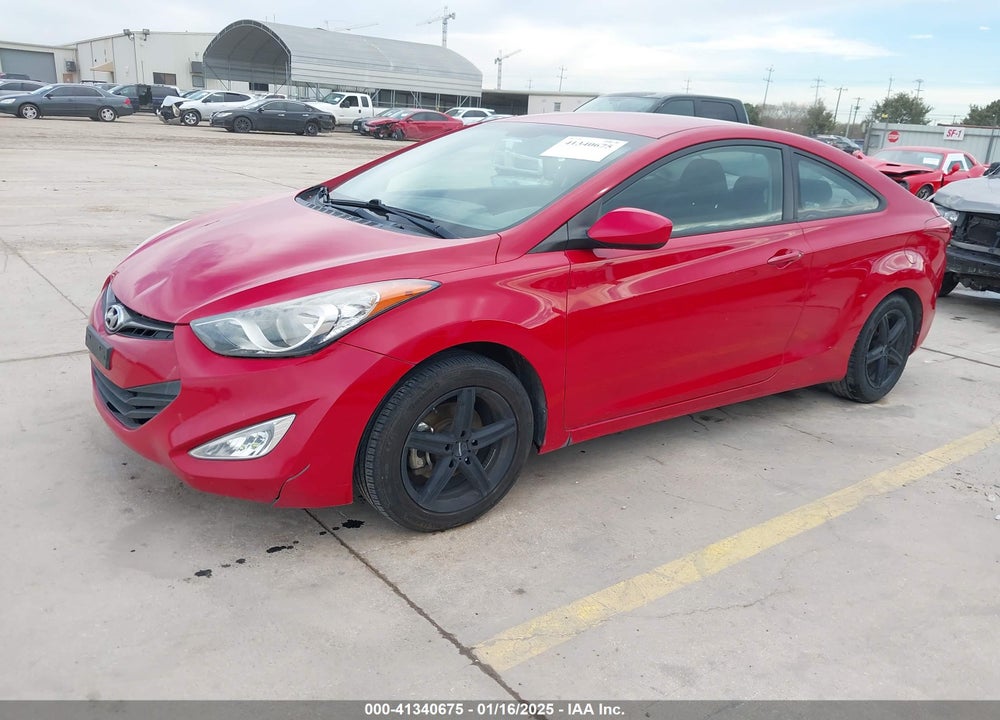 2013 HYUNDAI ELANTRA VIN: KMHDH6AE5DU011562