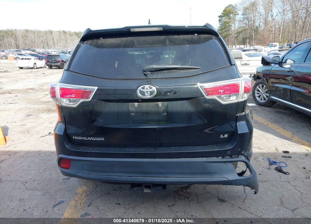 2015 TOYOTA HIGHLANDER LE PLUS V6 VIN: 5TDZKRFH7FS055781