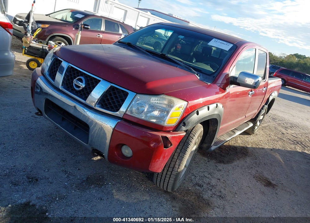 2004 NISSAN TITAN LE VIN: 1N6AA07B74N589062
