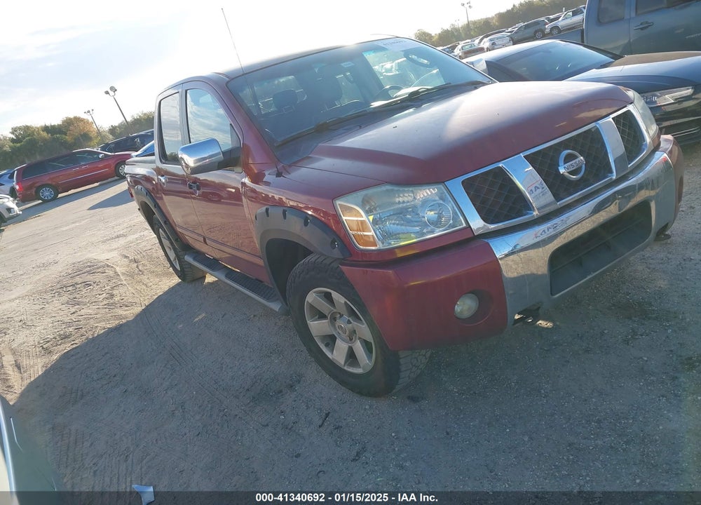 2004 NISSAN TITAN LE VIN: 1N6AA07B74N589062
