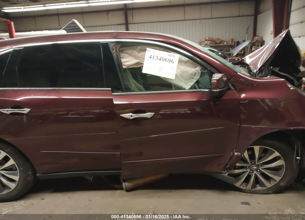 2014 ACURA MDX TECHNOLOGY PACKAGE VIN: 5FRYD3H45EB020851