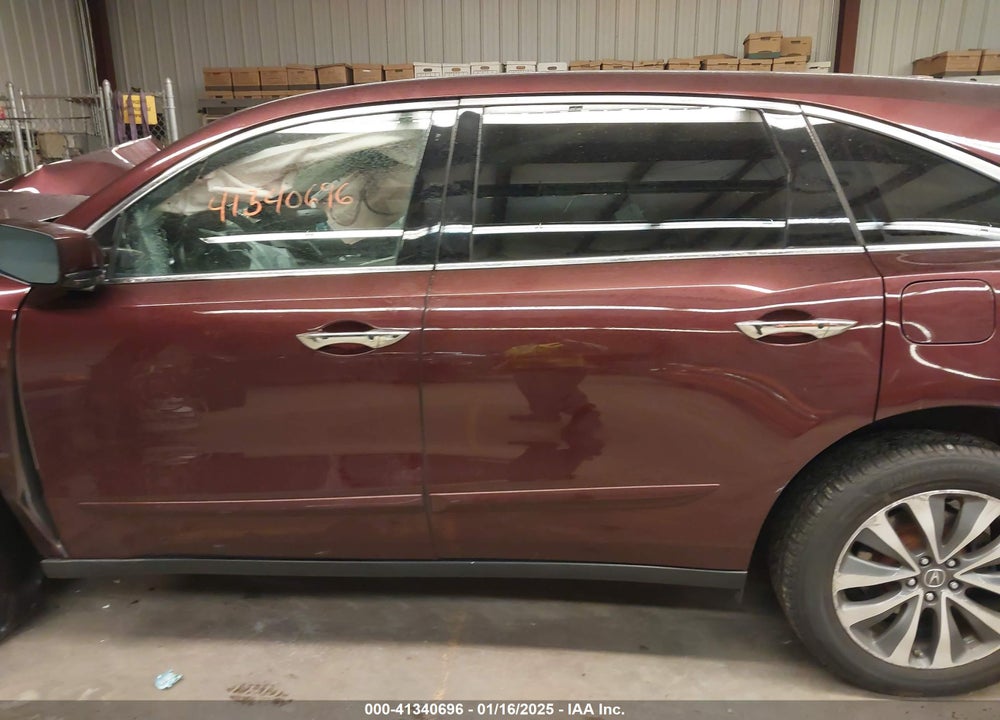 2014 ACURA MDX TECHNOLOGY PACKAGE VIN: 5FRYD3H45EB020851