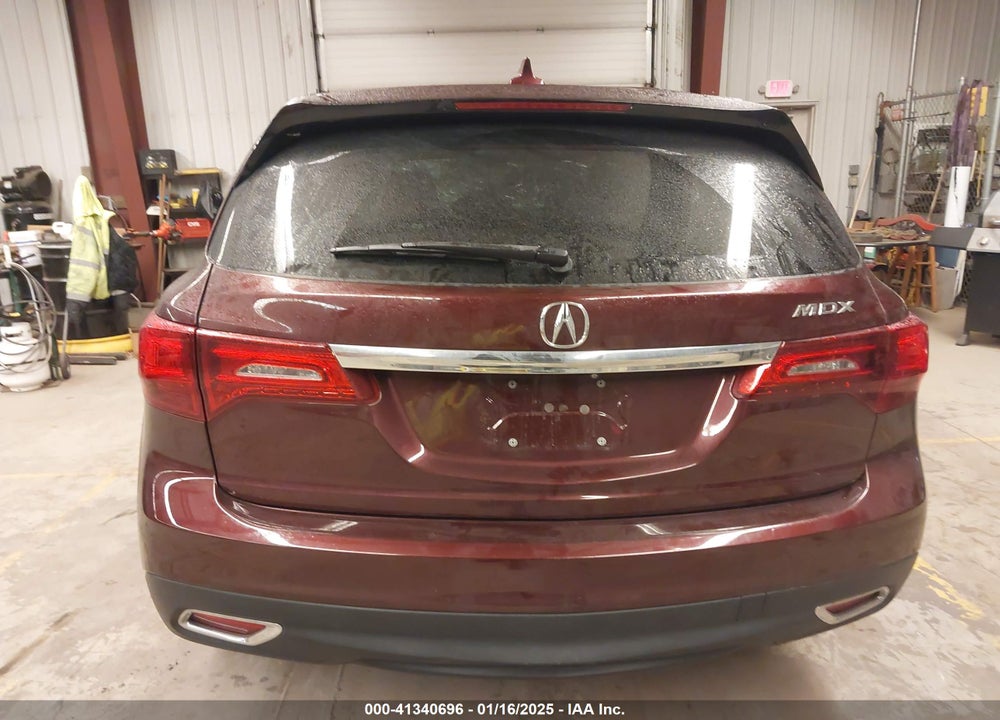 2014 ACURA MDX TECHNOLOGY PACKAGE VIN: 5FRYD3H45EB020851