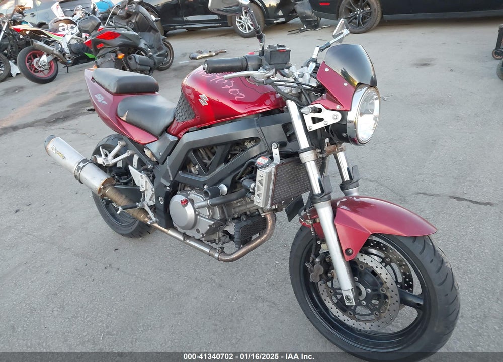 2007 SUZUKI SV650 VIN: JS1VP53A972102120
