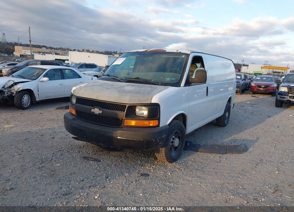 2007 CHEVROLET EXPRESS WORK VAN VIN: 1GCGG25V471188245