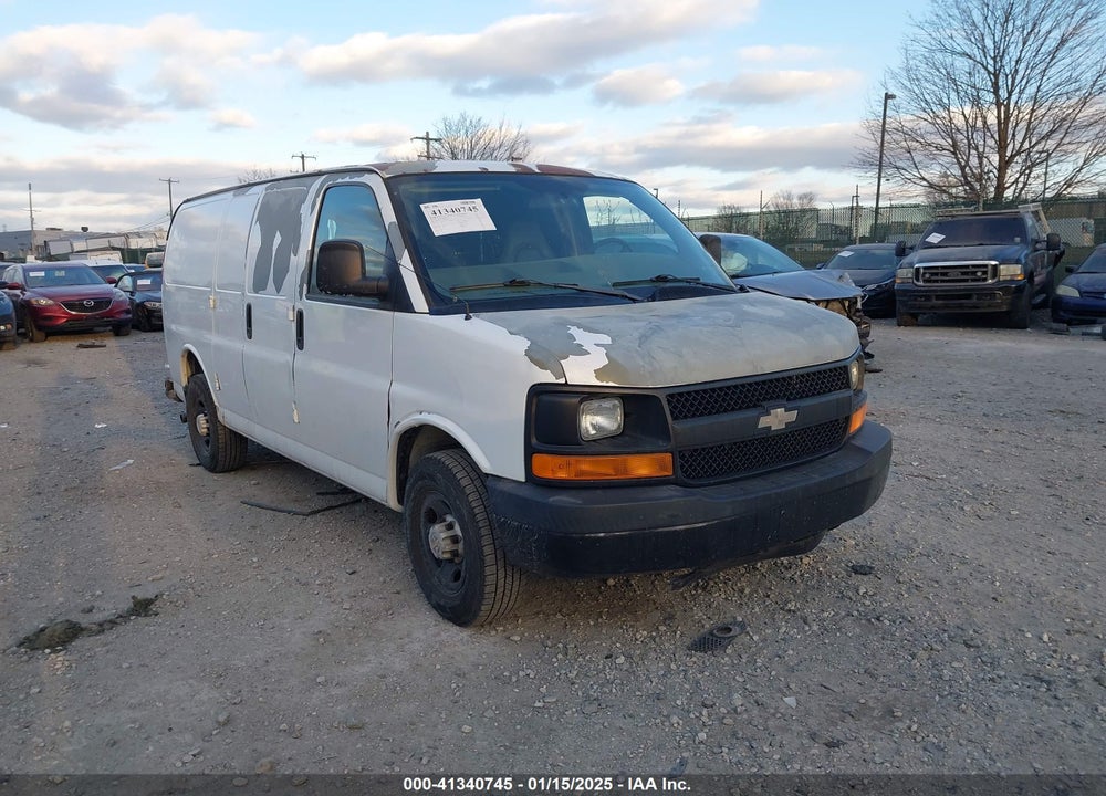 2007 CHEVROLET EXPRESS WORK VAN VIN: 1GCGG25V471188245