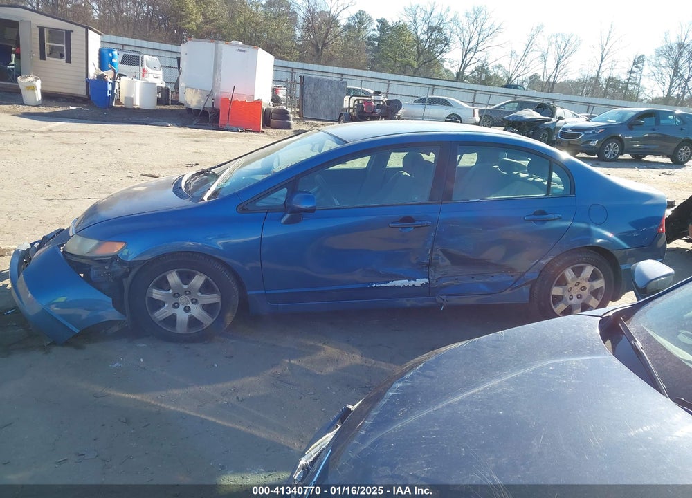 2007 HONDA CIVIC VIN: 1HGFA16527L027209