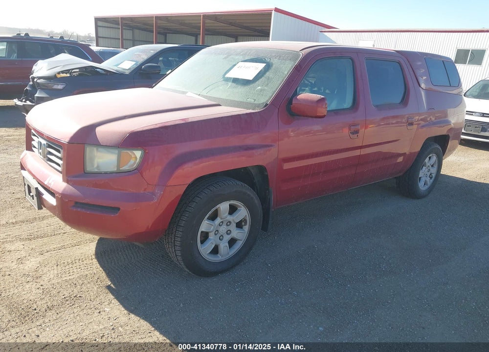 2006 HONDA RIDGELINE RTL VIN: 2HJYK165X6H531521